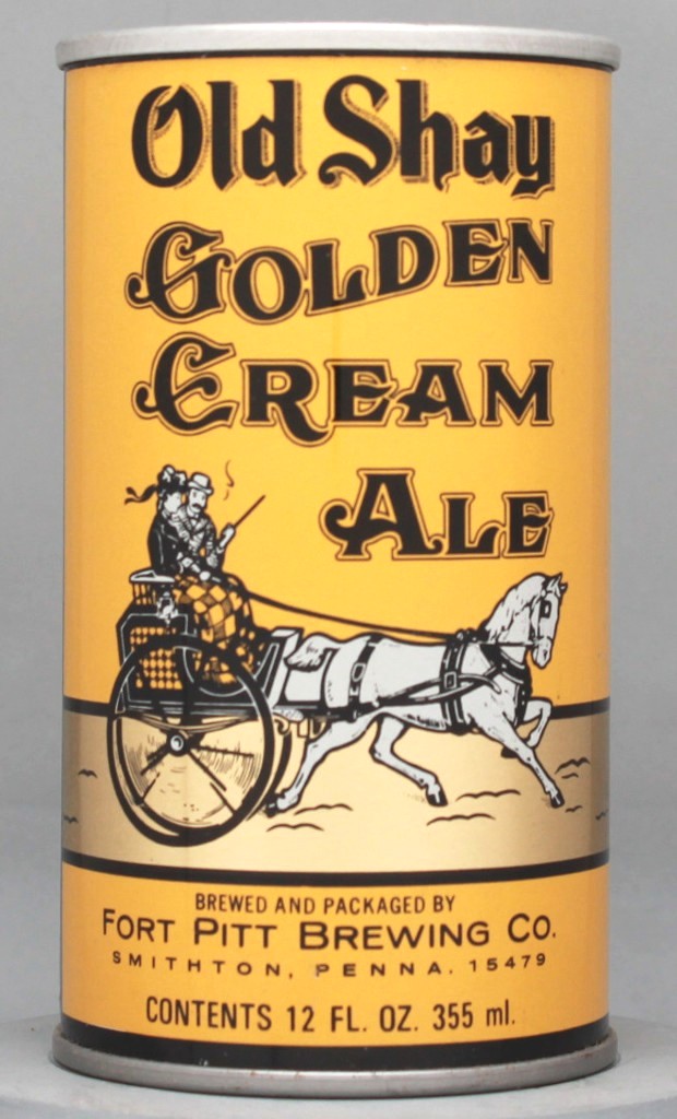 Old Shay Golden Cream Ale 12 Oz Tab Top Can