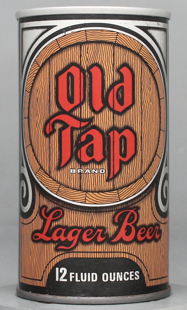 Old Tap Lager Beer 12 Oz Tab Top Can