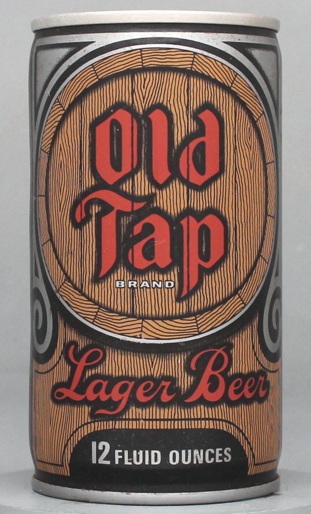 Old Tap Lager Beer 12 Oz Tab Top Can
