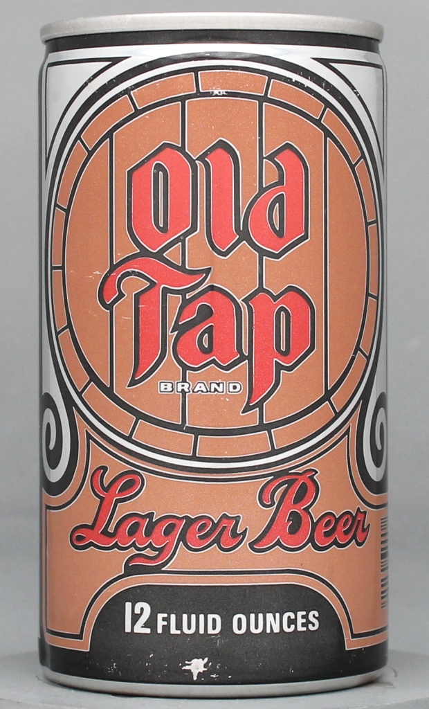 Old Tap Lager Beer 12 Oz Tab Top Can