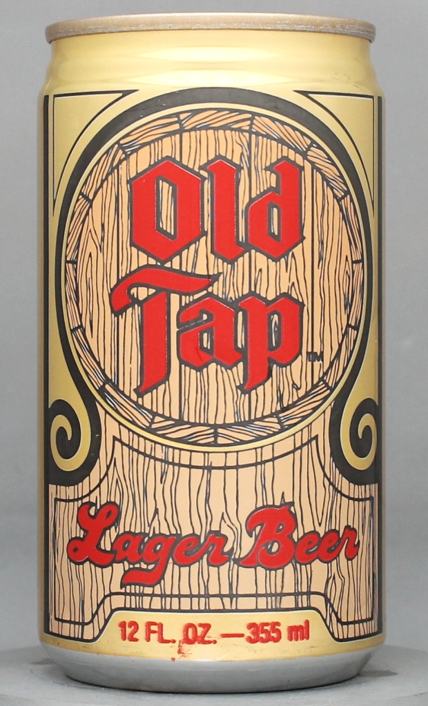 Old Tap Lager Beer 12 Oz Tab/Stay Top Can