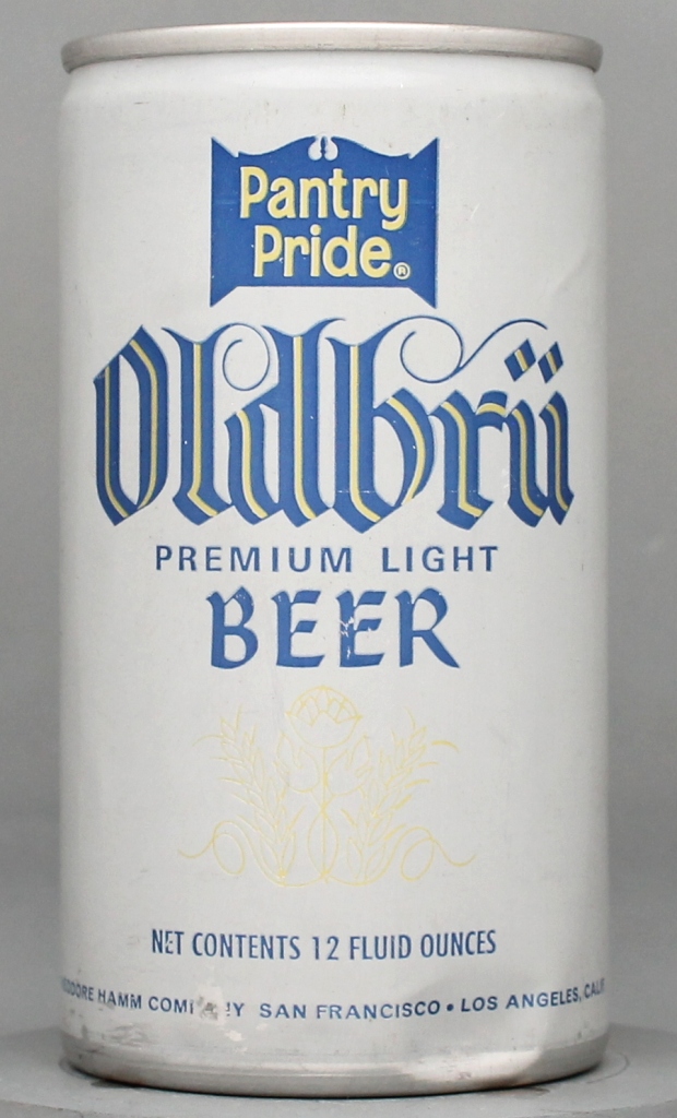 Oldbru Beer 12 Oz Tab Top Can