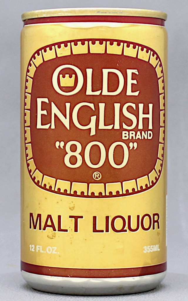 Olde English 800 Malt Liquor 12 Oz Tab Top Can