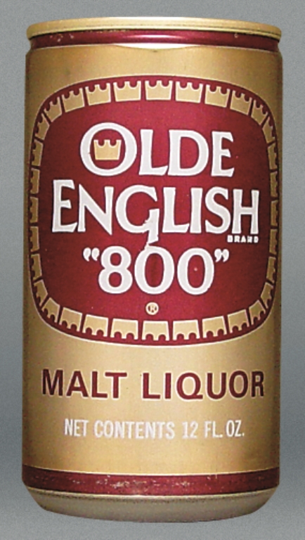 Olde English Brand 800 Malt Liquor 12 Oz Tab Top Can