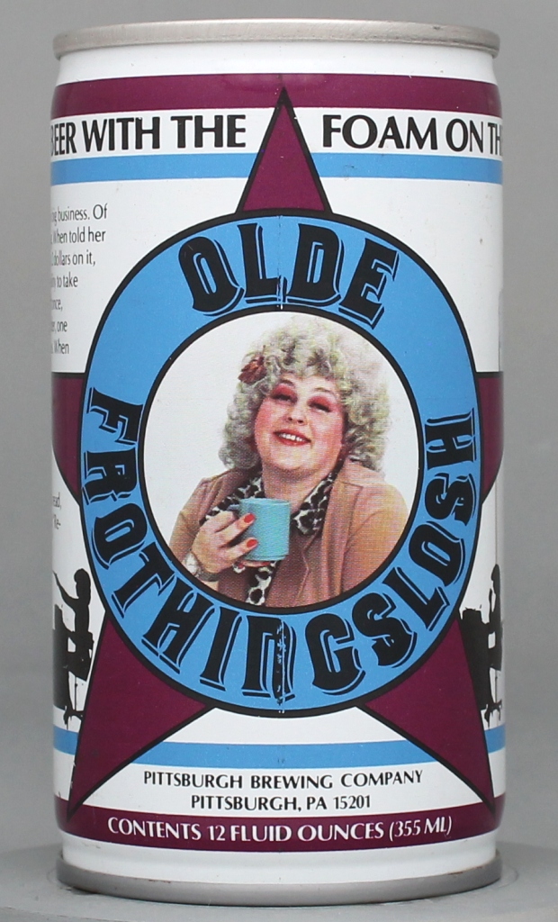 Olde Frothingslosh Beer 12 Oz Tab Top Can