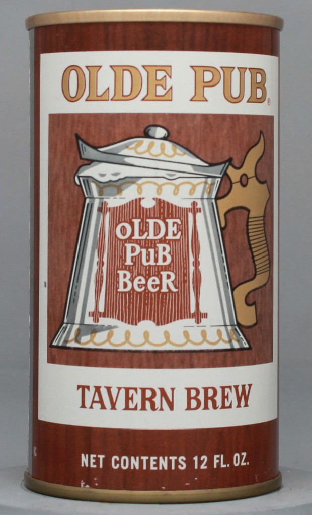 Olde Pub Tavern Brew Beer 12 Oz Tab Top Can