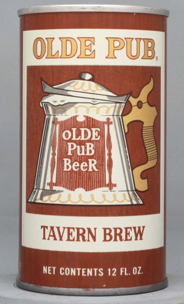 Olde Pub Tavern Brew Beer 12 Oz Tab Top Can