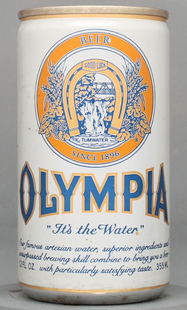 Olympia Beer 12 Oz Tab/Stay Top Can
