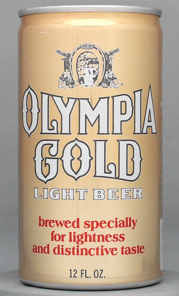 Olympia Gold Light Beer 12 Oz Tab Top Can