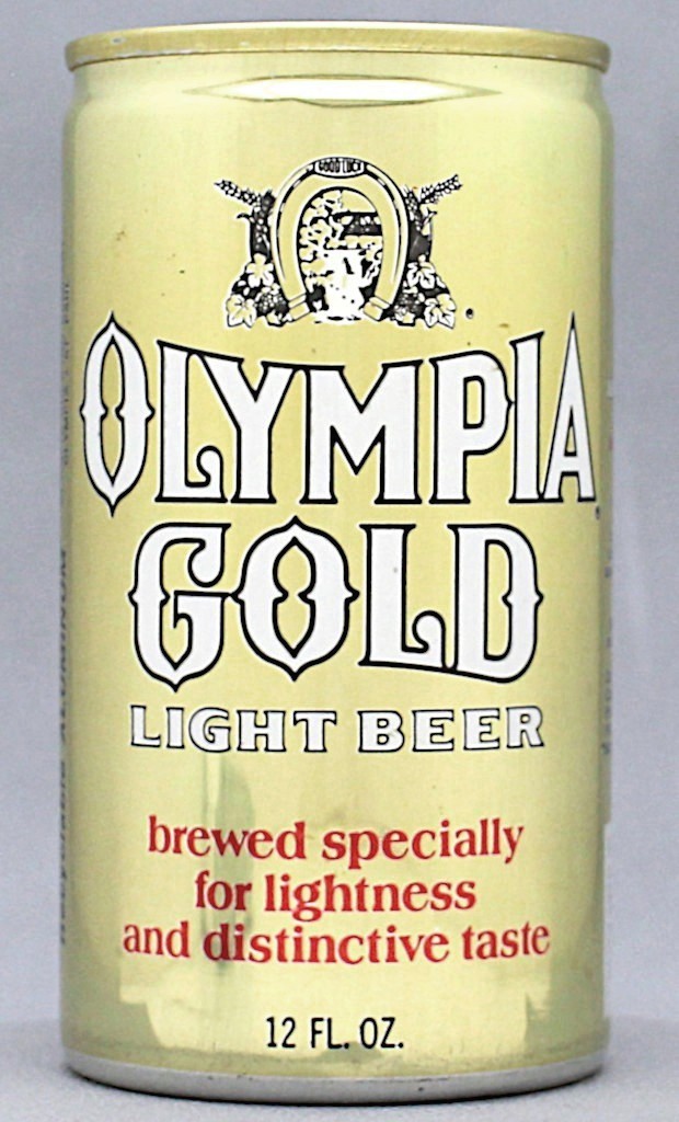 Olympia Gold Light Beer 12 Oz Tab Top Can