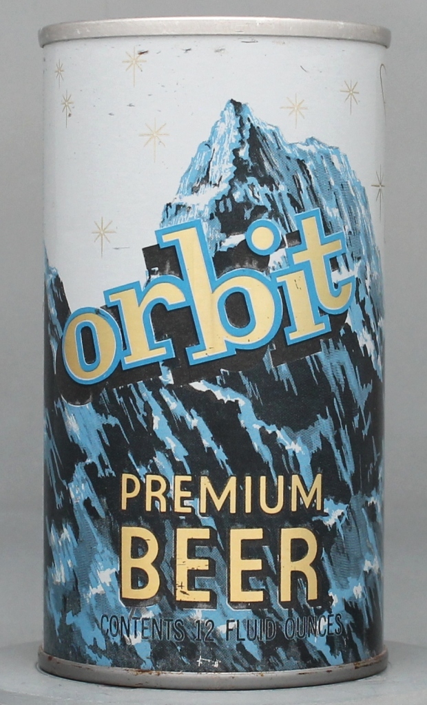 Orbit Premium Beer 12 Oz Zip/Tab Top Can