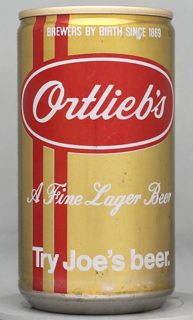 Ortlieb's Fine Lager Beer 12 Oz Tab Top Can