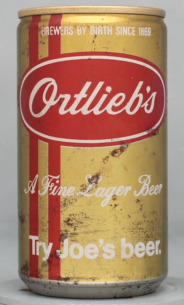 Ortlieb's Fine Lager Beer 12 Oz Tab Top Can