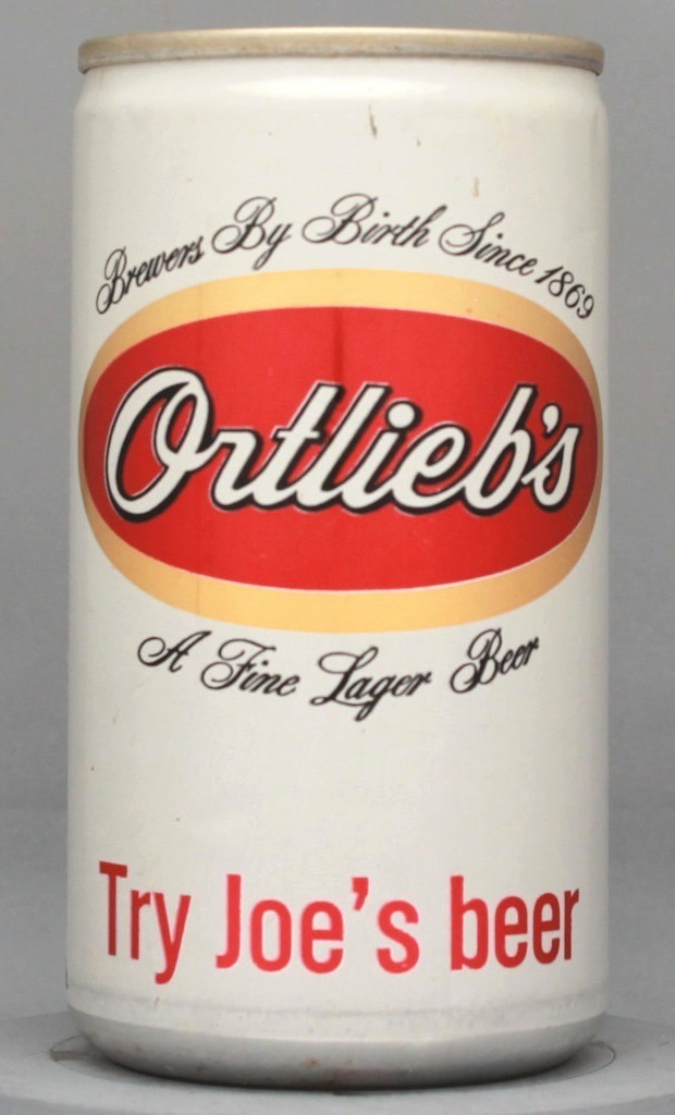 Ortlieb's A Fine Lager Beer 12 Oz Tab Top Can