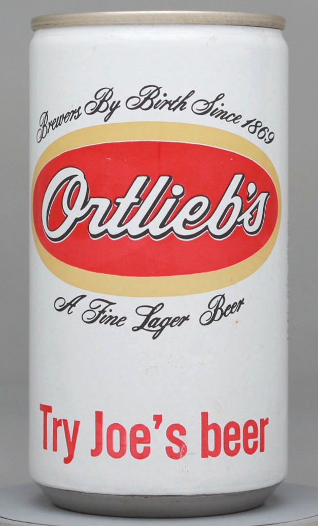 Ortlieb's A Fine Lager Beer 12 Oz Tab Top Can
