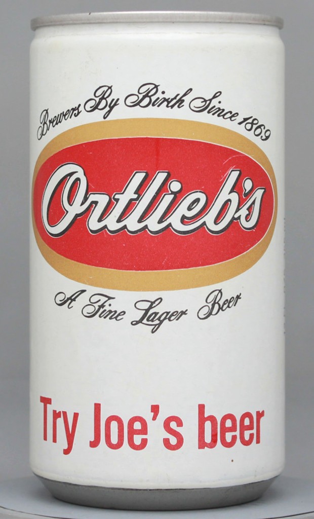 Ortlieb's A Fine Lager Beer 12 Oz Tab Top Can