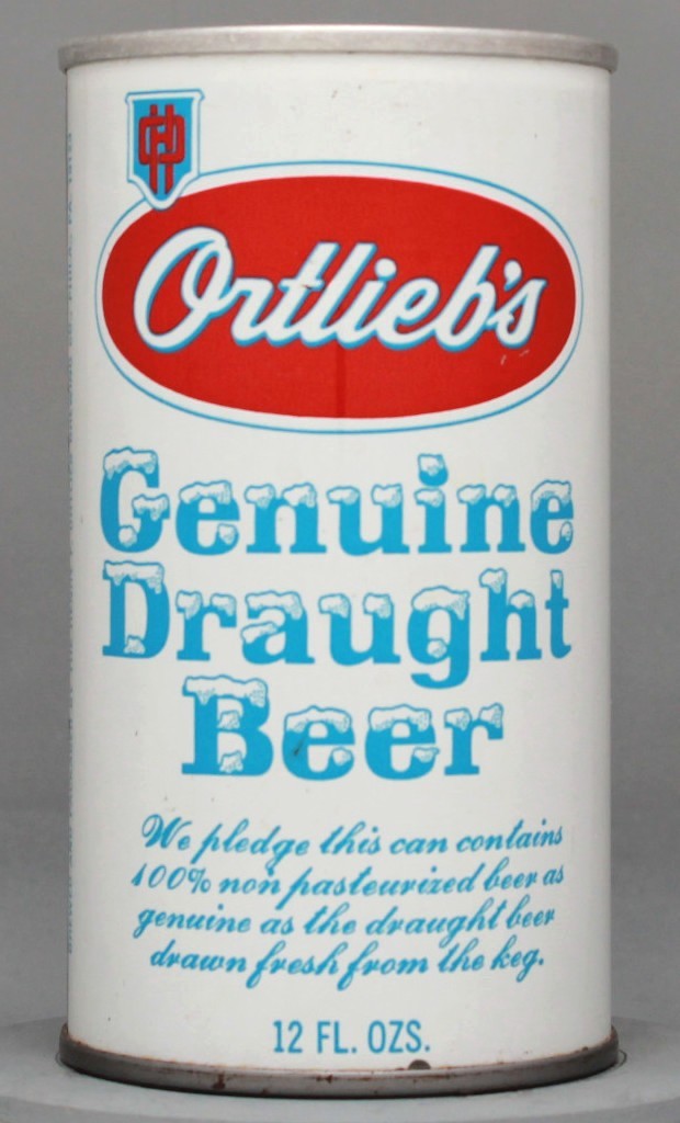 Ortlieb's Genuine Draft 12 Oz Tab Top Can