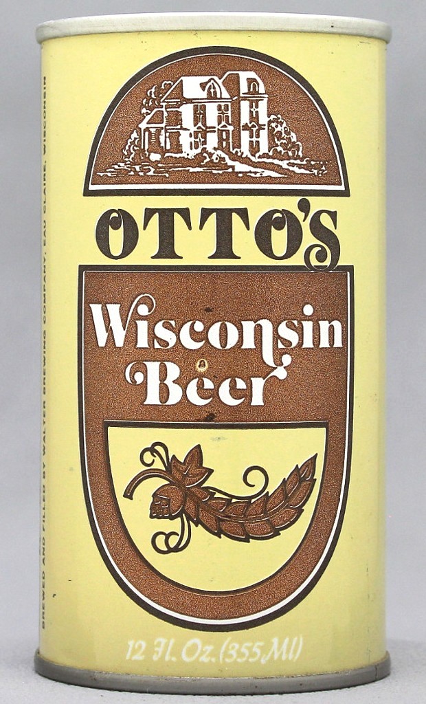 Otto's Wisconsin Beer 12 Oz Tab Top Can