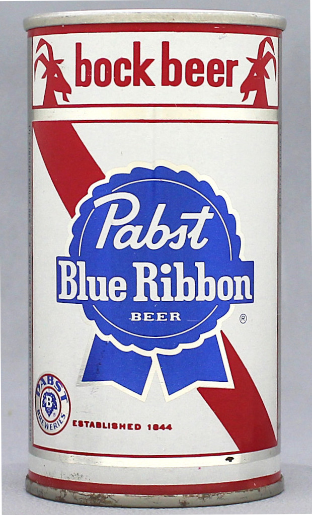 Pabst Blue Ribbon Bock 12 Oz Zip/Tab Top Can
