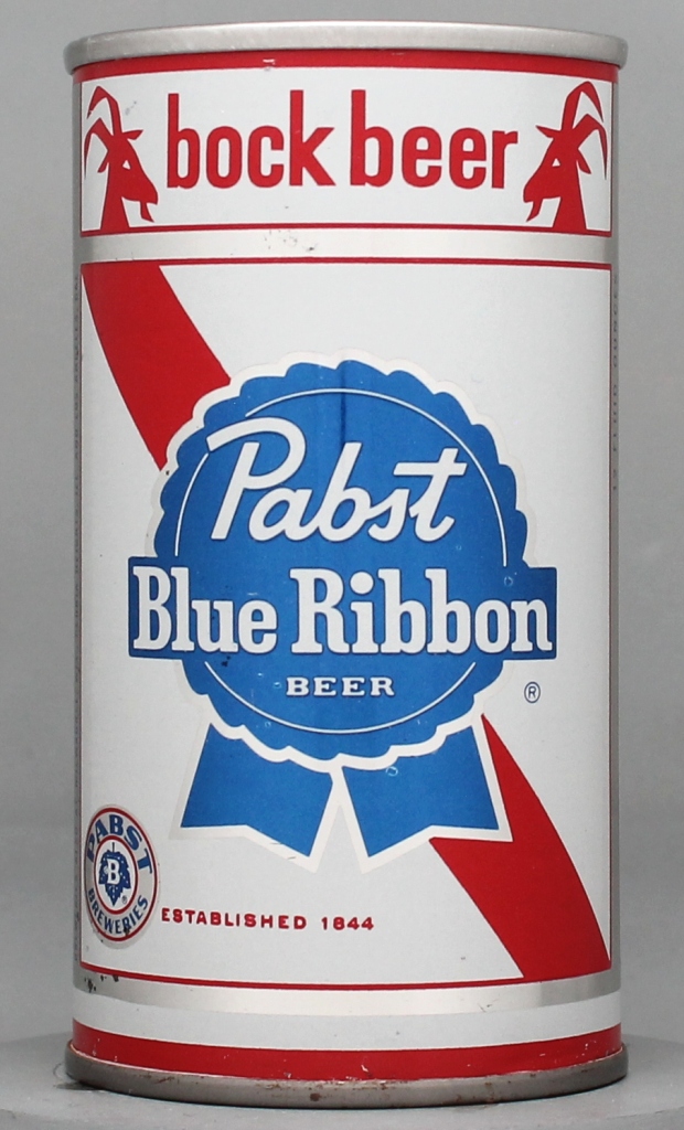 Pabst Blue Ribbon Bock 12 Oz Zip/Tab Top Can