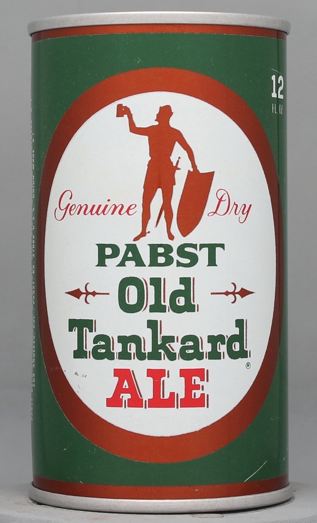 Pabst Old Tankard Ale 12 Oz Tab Top Can