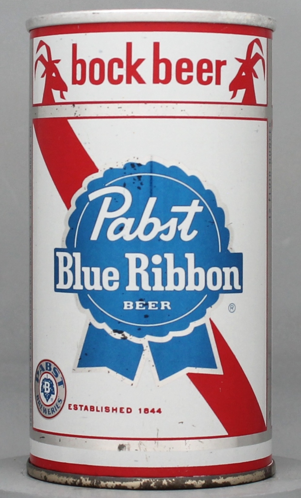 Pabst Blue Ribbon Bock 12 Oz Zip/Tab Top Can