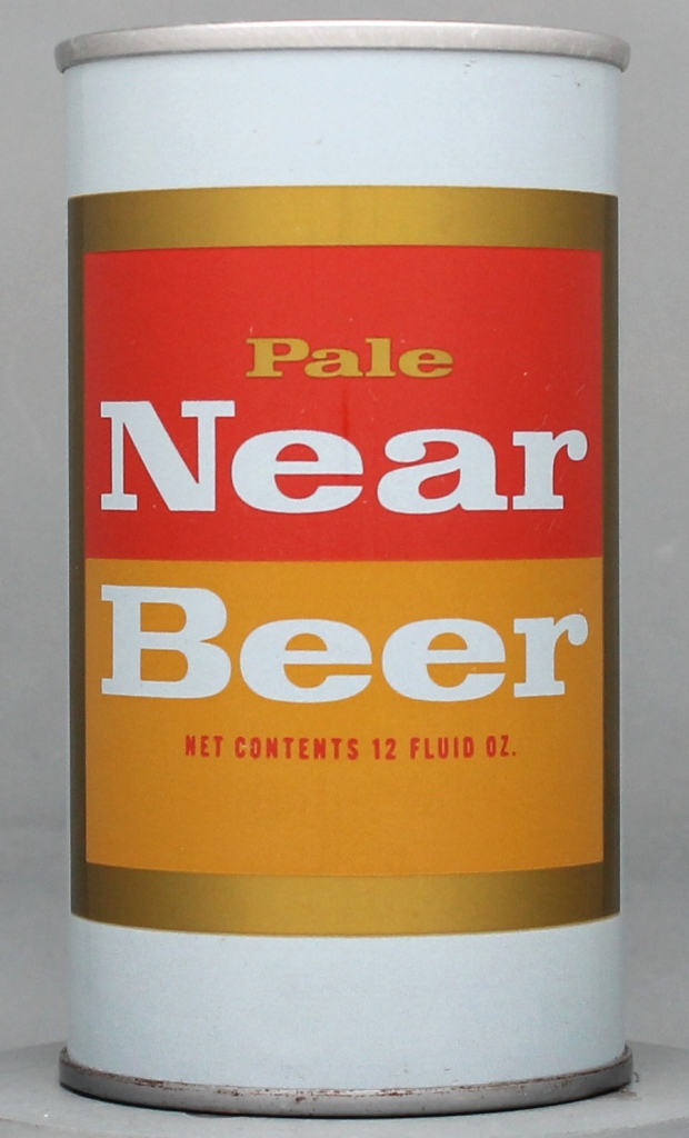 Pale Near Beer 12 Oz Tab Top Can