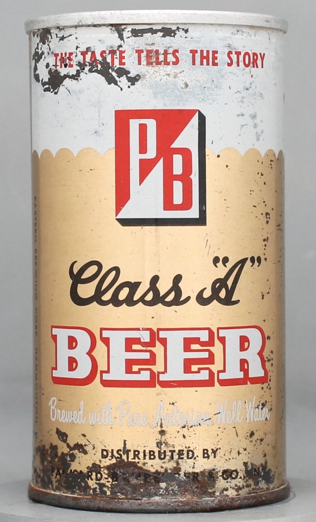 Pb Class "a" Beer 12 Oz Zip Top Can