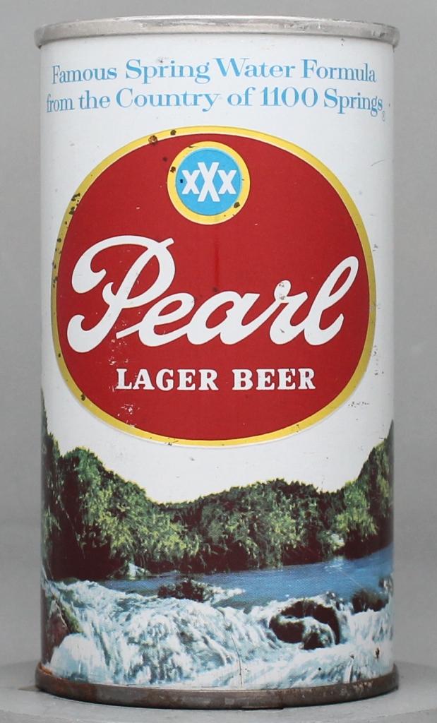 Pearl Lager Beer 12 Oz Zip/Tab/Insert Top Can