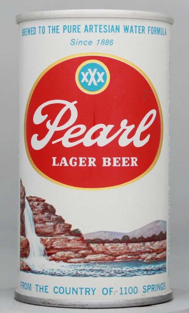 Pearl Lager Beer 12 Oz Tab Top Can