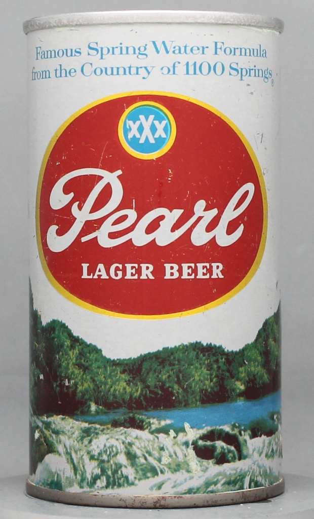 Pearl Lager Beer 12 Oz Zip/Tab/Insert Top Can