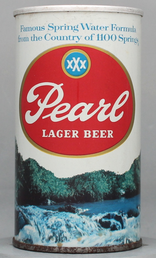 Pearl Lager Beer 12 Oz Tab Top Can