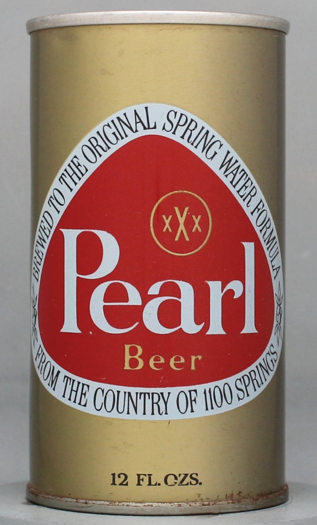 Pearl Beer 12 Oz Tab Top Can