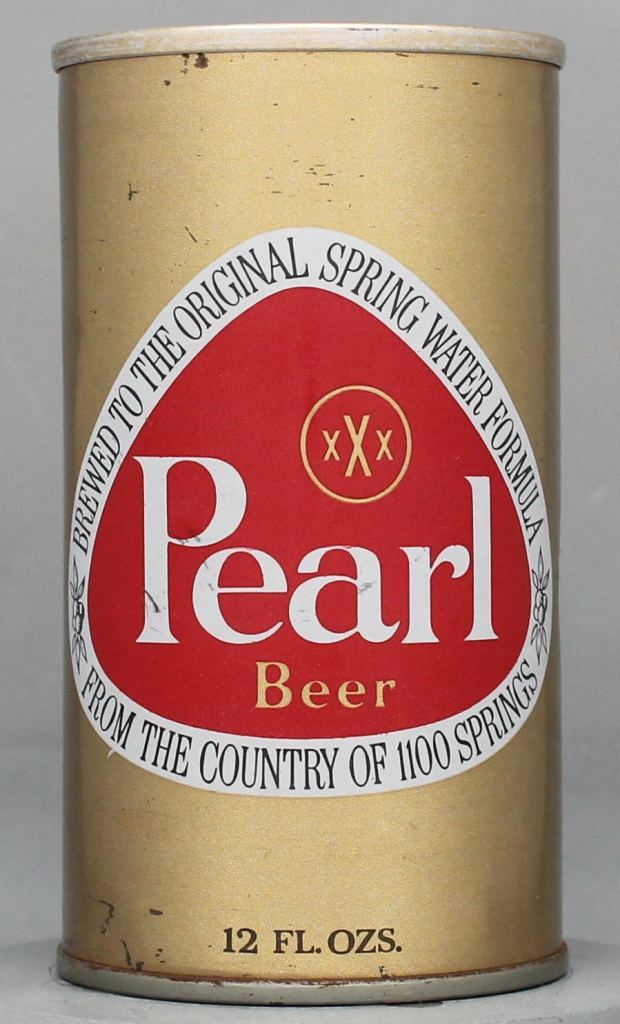 Pearl Beer 12 Oz Tab Top Can