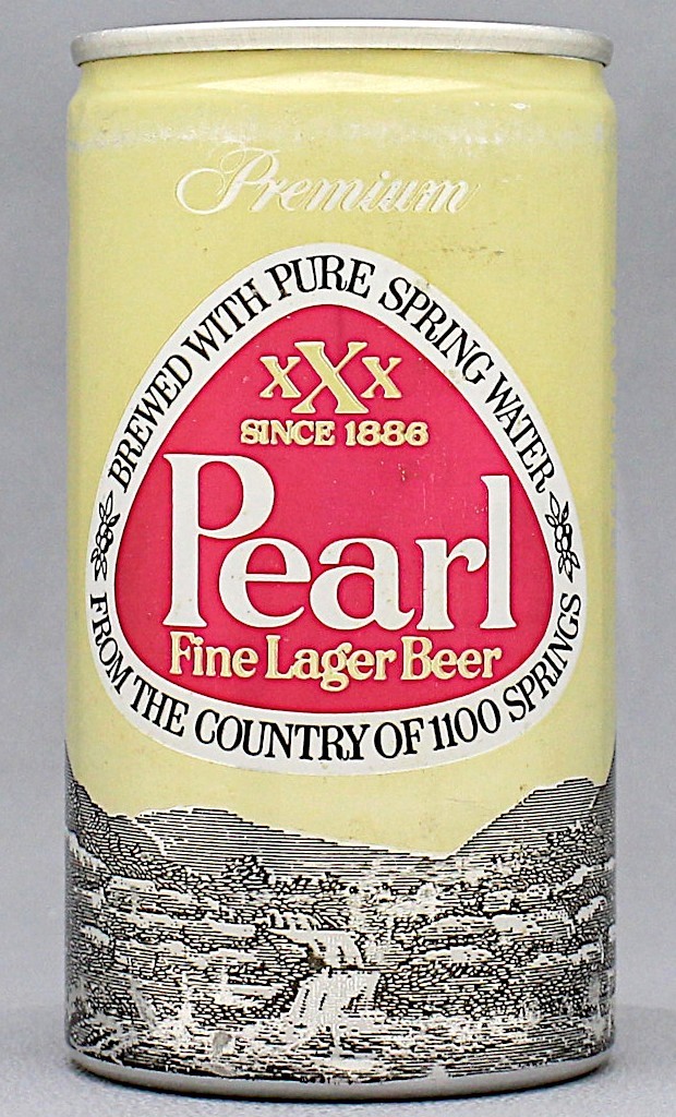 Pearl Premium Fine Lager Beer 12 Oz Tab Top Can