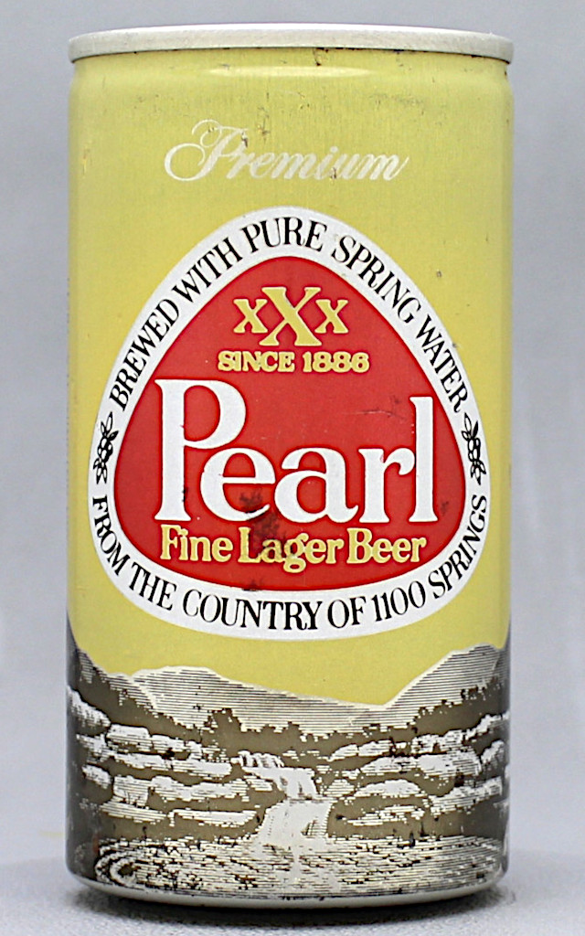 Pearl Fine Lager Beer 12 Oz Tab Top Can