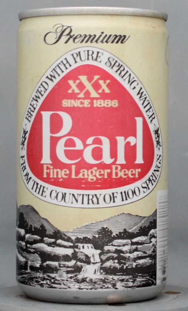 Pearl Fine Lager Beer 12 Oz Tab Top Can