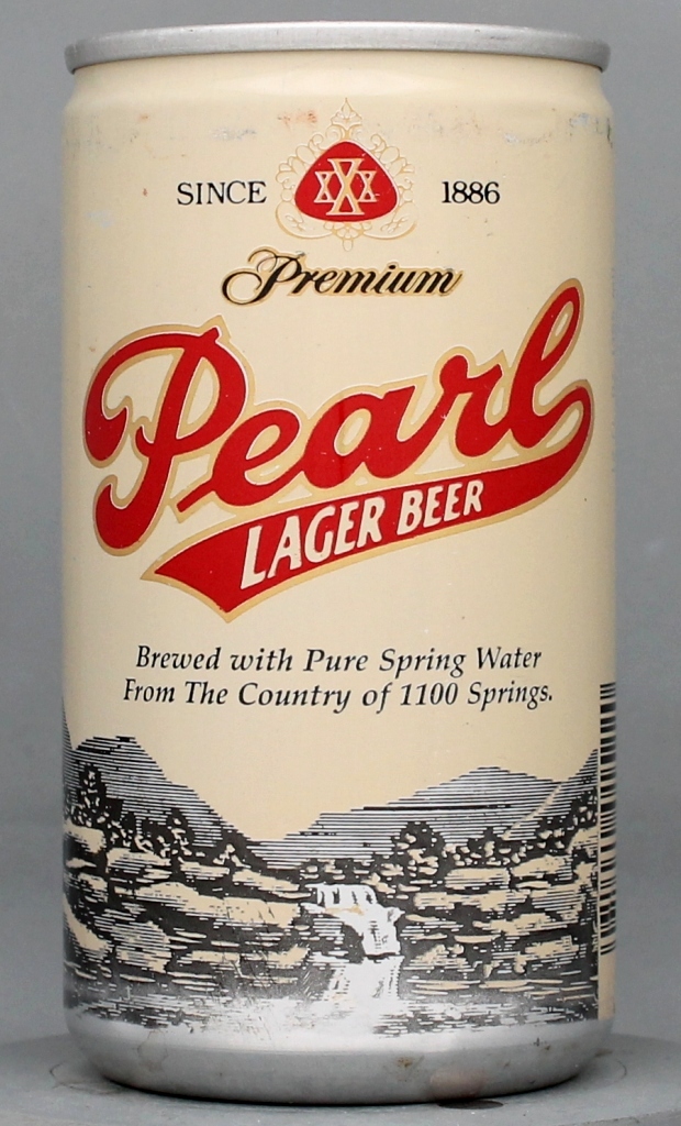 Pearl Lager Beer 12 Oz Tab Top Can