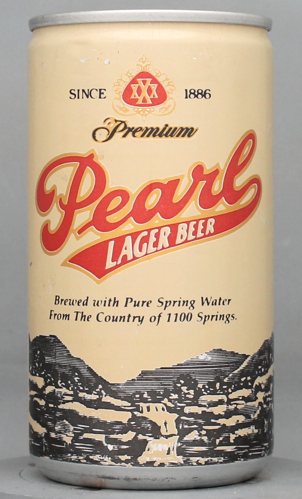 Pearl Premium Lager Beer 12 Oz Tab/Stay Top Can