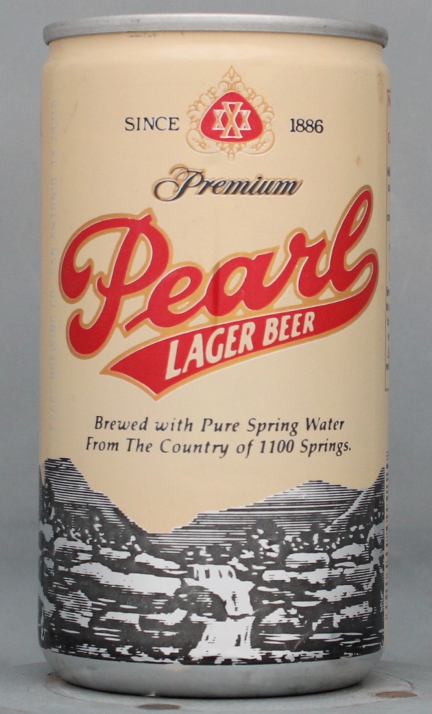 Pearl Lager Beer 12 Oz Tab Top Can