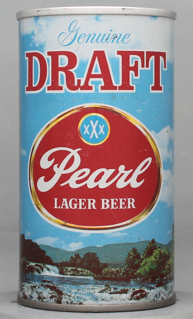 Pearl Genuine Draft 12 Oz Tab/Insert Top Can