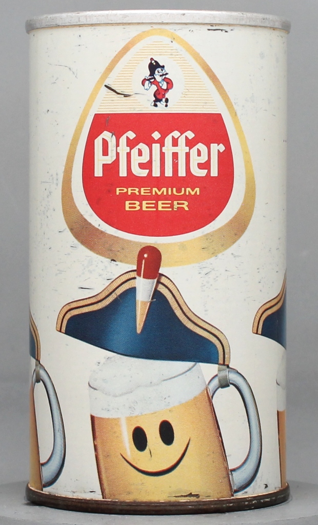 Pfeiffer Premium Beer 12 Oz Zip Top Can