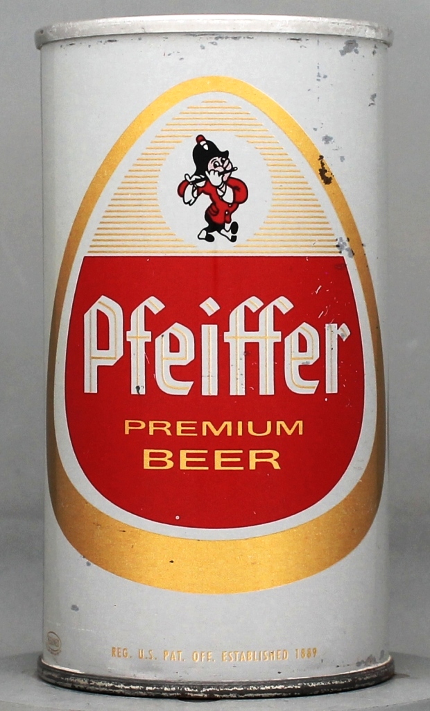 Pfeiffer Premium Beer 12 Oz Zip/Tab Top Can