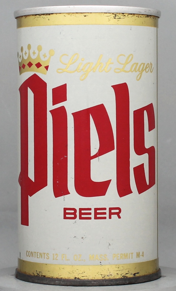 Piels Light Lager Beer 12 Oz Zip/Tab Top Can