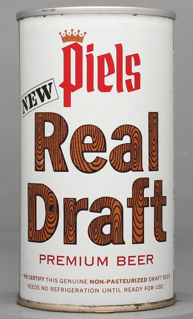 Piels Real Draft 12 Oz Tab Top Can