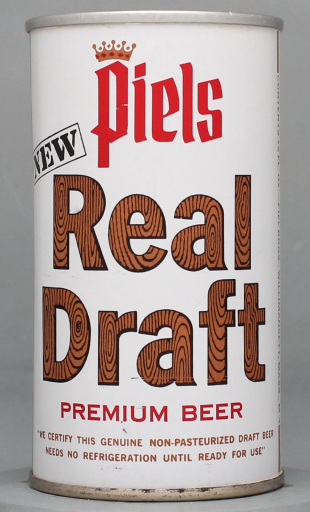 Piels Real Premium Draft 12 Oz Tab Top Can