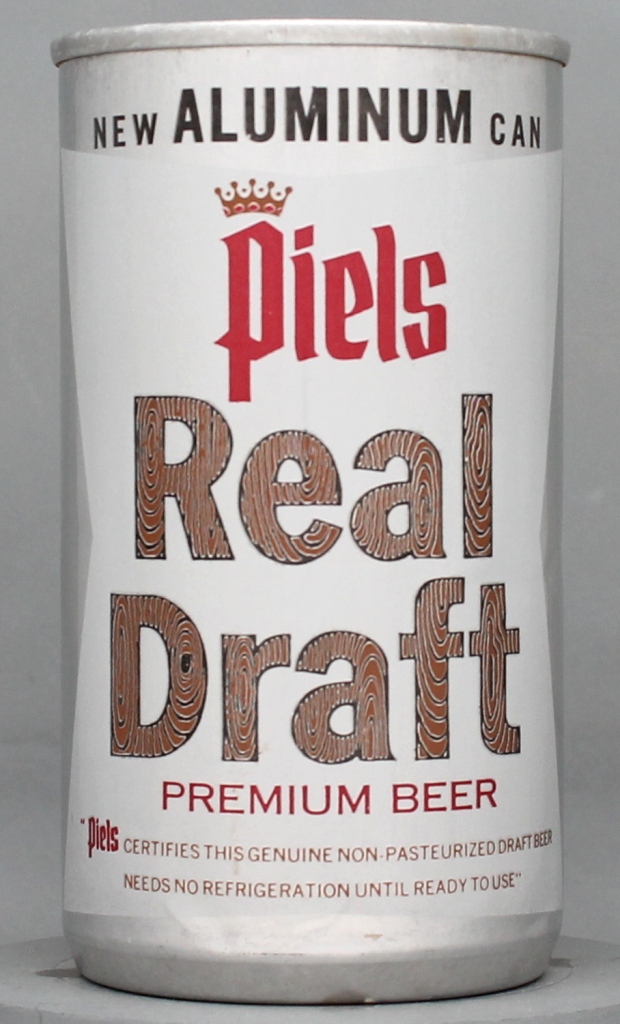 Piels Real Premium Draft 12 Oz Tab Top Can
