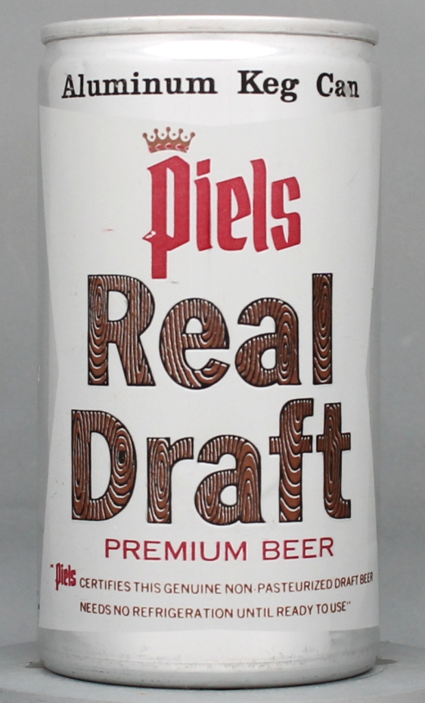 Piels Real Premium Draft 12 Oz Tab Top Can