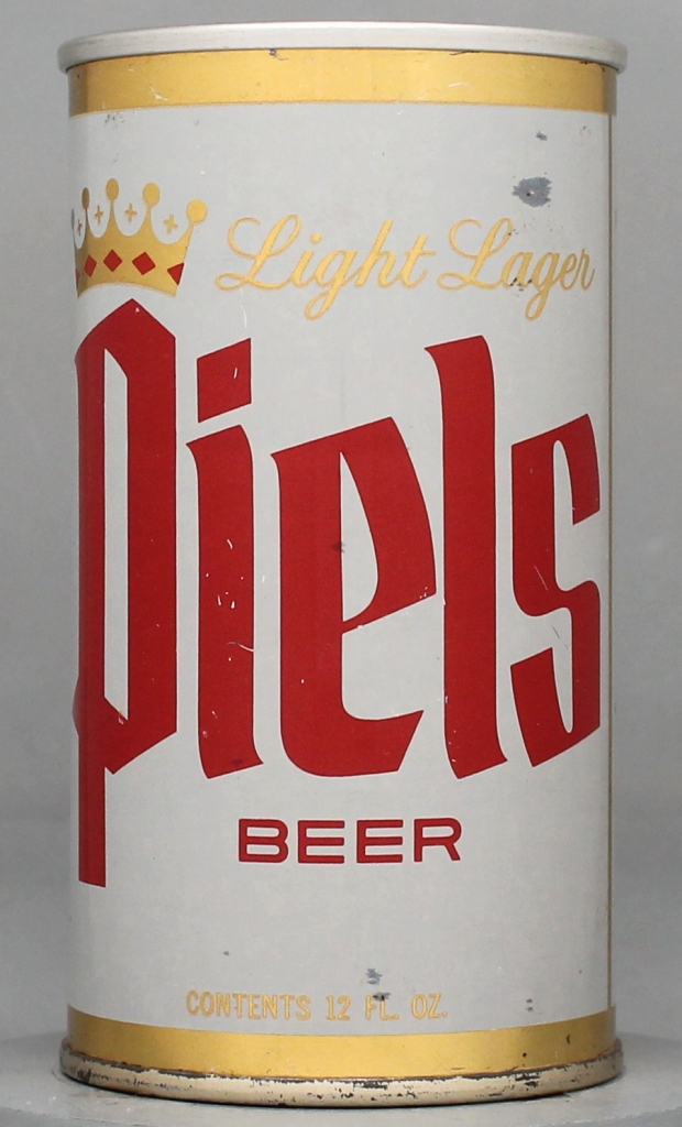 Piels Light Lager Beer 12 Oz Zip/Tab Top Can