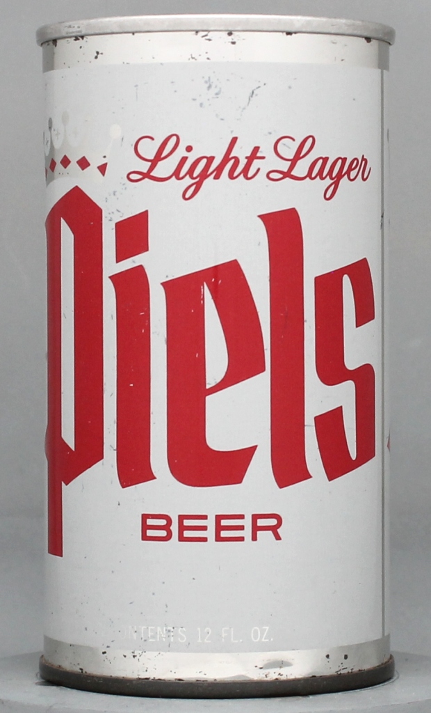 Piels Light Lager Beer 12 Oz Tab Top Can